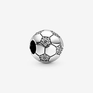 Sparkling Soccer Charm